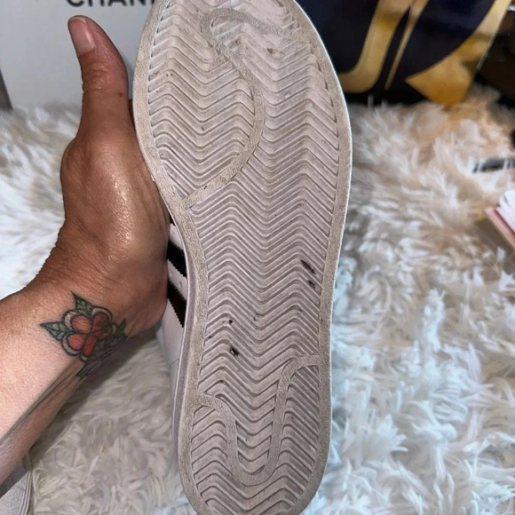 Rare Size 4.5Adidas Pro Model OG White/Black/Gold main image 4